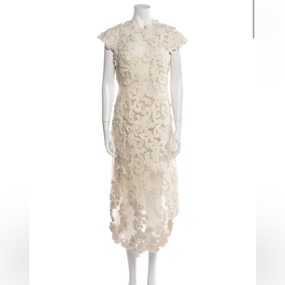 Zimmerman Lace Pattern Long Dress - Picture 2 of 4